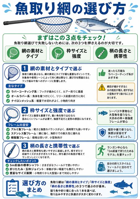 魚取り網 おすすめ